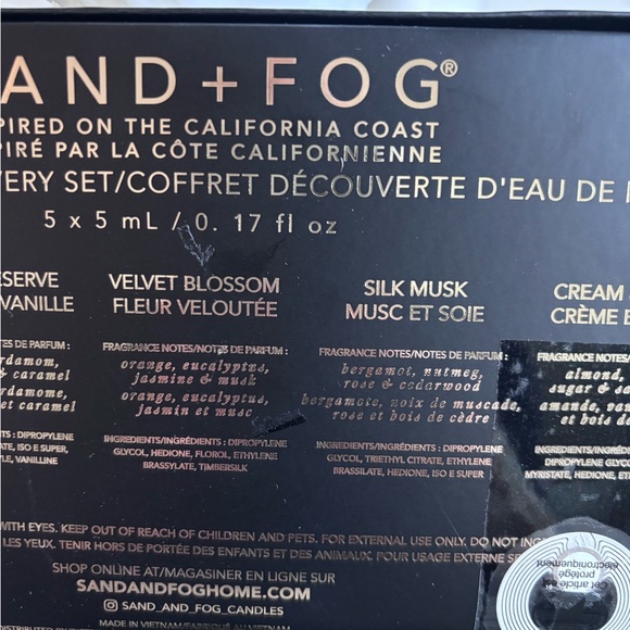 Sand + Fog Perfume Oil Set - Picture 7 of 7